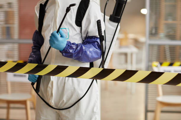 Professional Blood Cleanup technician working in Kingwood, TX